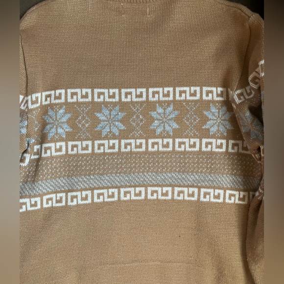 Andrew St John Women's Snowflake Holiday Pullover Sweater Vintage Size Medium - Picture 6 of 9
